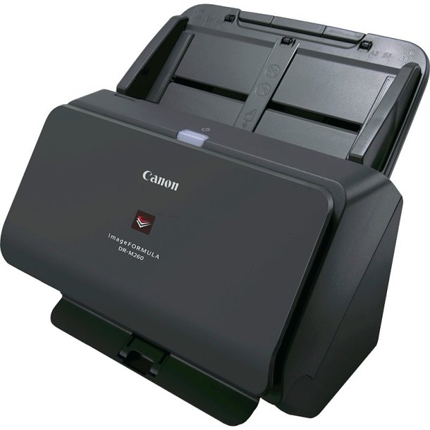 Canon imageFORMULA - DR-M260 - Skanner - med papir tilfrsel - 600x600 dpi - A4 - Sort