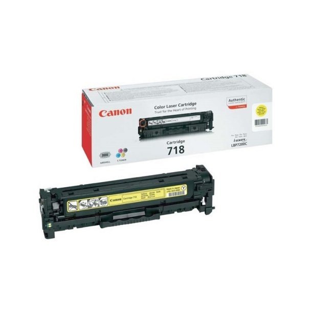 Canon CRG-718Y - original tonerpatron - Yellow