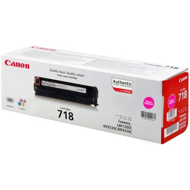 Canon CRG-718M - original tonerpatron - Magenta