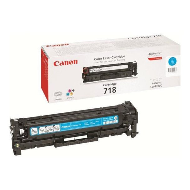 Canon CRG-718C - original tonerpatron - Cyan