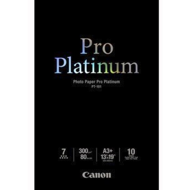 Canon PT-101 - Fotopapir - A3+ - Pro Platinum - Glossy - 300g - 10 ark.