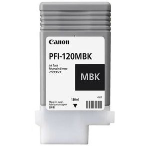 Canon PFI-120MBK - bl�kpatron - original - Mat sort