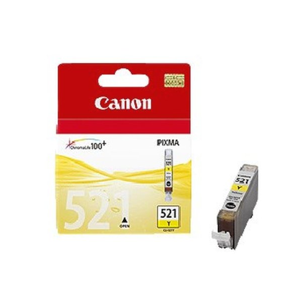 Canon CLI-521Y - blkpatron - 9ml - original - Yellow