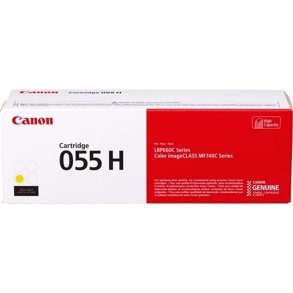 Canon 055HY - original tonerpatron - h�jt udbytte - Yellow