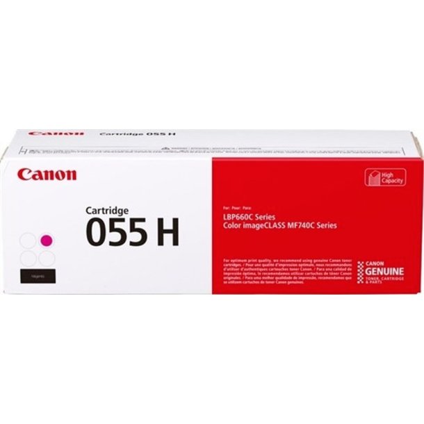 Canon 055HM - original tonerpatron - hjt udbytte - Magenta