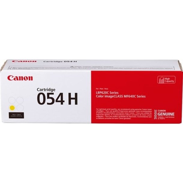 Canon 054HY - original tonerpatron - hjt udbytte - Yellow