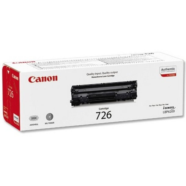 Canon CRG-726 - original tonerpatron - Sort