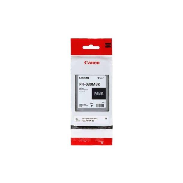 Canon PFI-030 - MBK - blkpatron - original - Mat sort