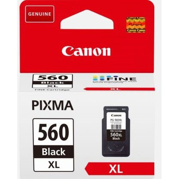 Canon PG-560XL - blkpatron - original - hjt udbytte - Sort