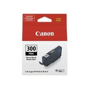 Canon PFI-300PBK - bl�kpatron - original - Foto sort