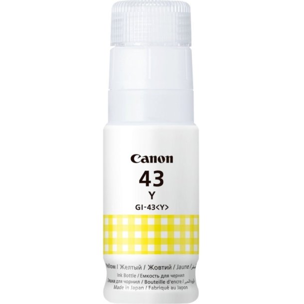 Canon GI-43Y - blkbeholder - original - Yellow