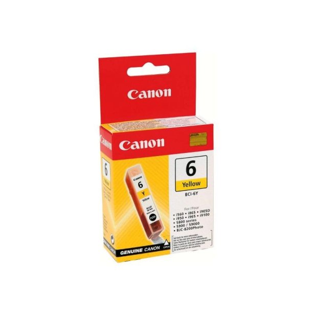 Canon BCI-6Y - original blkpatron - Yellow