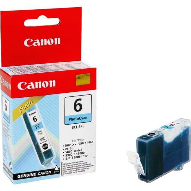 Canon BCI-6PC - blkpatron - original - Foto cyan