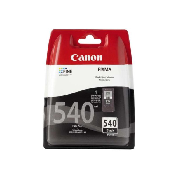 Canon PG-540L - blkpatron - original - sort