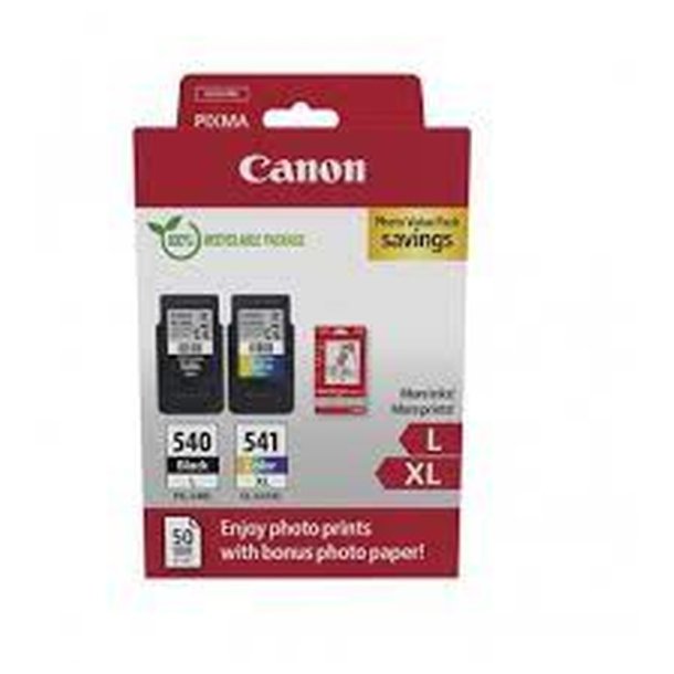 Canon PG-540L/CL-541XL Multipack - blkpatron - 11ml/15ml - original - sort, cyan, magenta, Yellow