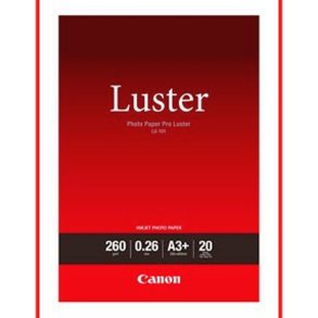 Canon LU-101 - Fotopapir - A3+ - Pro Luster - Glans - 260g - 20 ark.