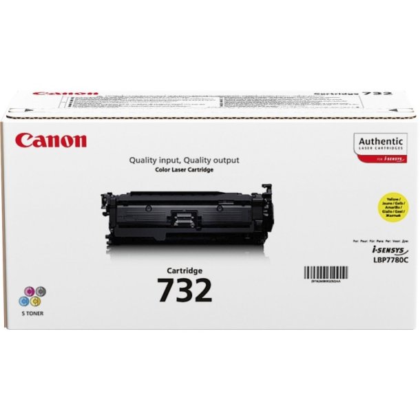 Canon 732Y - original tonerpatron - Yellow