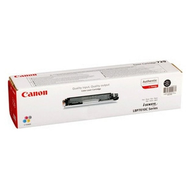 Canon 732HBK - original tonerpatron - hjt udbytte - Sort