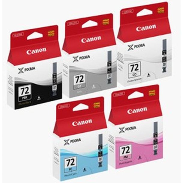 Canon PGI-72PBK - Multipack - original blkpatroner - Gr, Foto sort, Foto cyan, Foto magenta