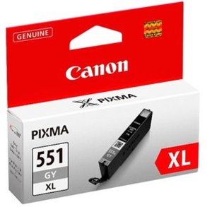 Canon CLI-551GY - XL - original bl�kpatron - h�jt udbytte - Gr�