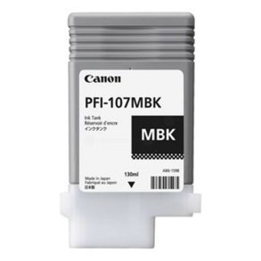 Canon PFI-107MBK - bl�kpatron - original - Mat sort