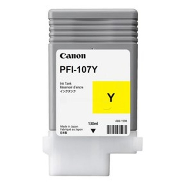 Canon PFI-107Y - blkpatron - pigmentbaseret - original - Yellow