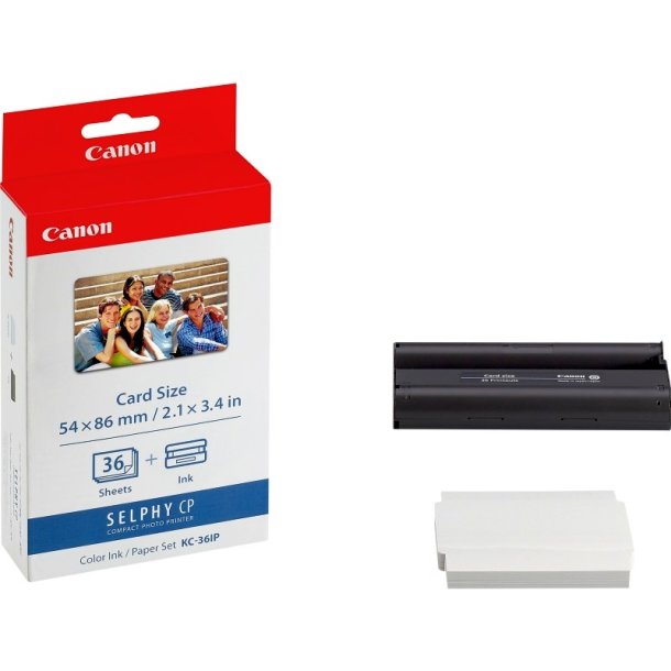 Canon KC-36IP - 54x86 mm printpatron (papirkit) - for Canon Selphy CP