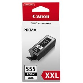 Canon PGI-555PGBK XXL - original bl�kpatron - Ekstra Super h�jt udbytte - Sort
