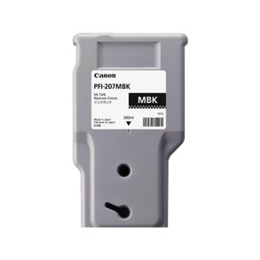Canon PFI-207MBK - bl�kpatron - 300ml - original - Mat sort