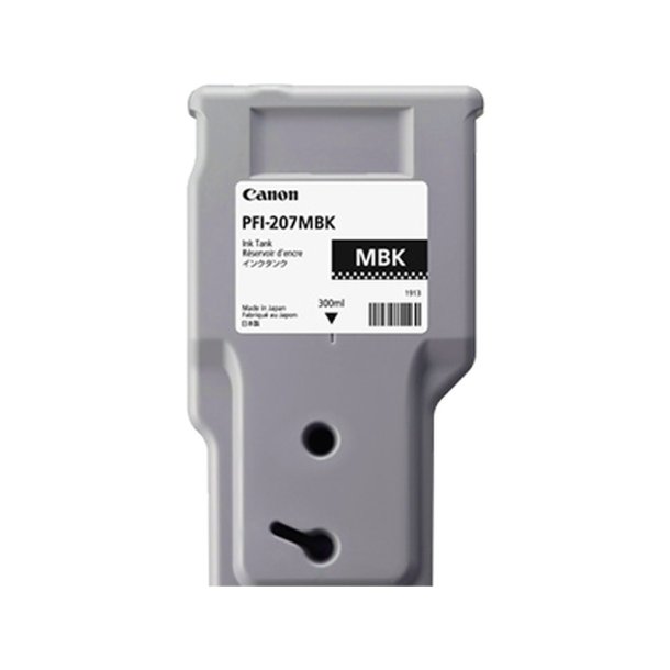 Canon PFI-207MBK - blkpatron - 300ml - original - Mat sort