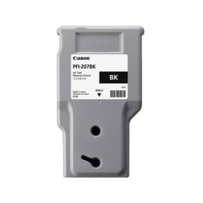 Canon PFI-207BK - bl�kpatron - 300ml - original - sort