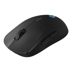 Logitech G Pro mus - hjre- og venstrehndet - optisk - trdls - Lightspeed