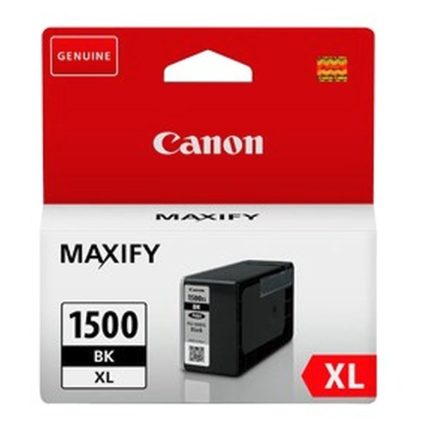 Canon PGI-1500BK XL - original blkpatron - 34,7ml - hjt udbytte - sort