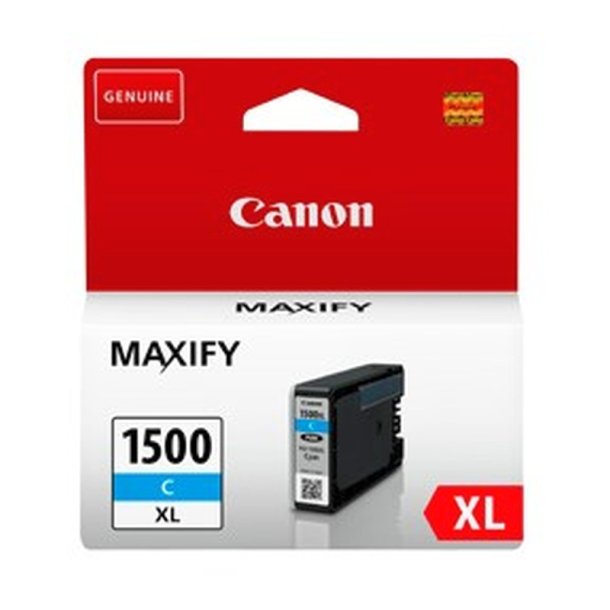 Canon PGI-1500C XL - original blkpatron - 12ml - hjt udbytte - Cyan