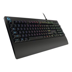 Logitech Prodigy G213 Tastatur 16,8 millioner farver - USB kabel - Nordisk - sort