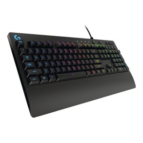 Logitech Prodigy G213 Tastatur 16,8 millioner farver - USB kabel - Nordisk - sort