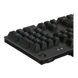 Logitech Gaming G513 tastatur - bagbelyst - USB - Nordisk tastkontakt: GX Brown Taktile - kulsort