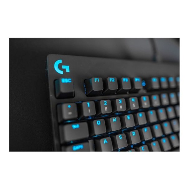 Logitech G Pro Mechanical Gaming Tastatur Mekanisk RGB - USB kabel - Nordisk