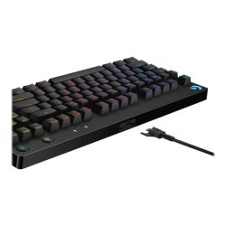 Logitech G Pro Mechanical Gaming Tastatur Mekanisk RGB - USB kabel - Nordisk
