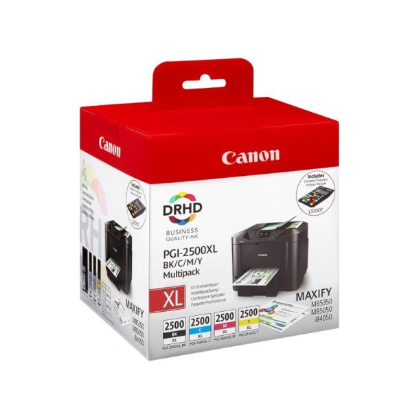 Canon PGI-2500XL Multipack - blkpatron - 70,9ml - original - Sort, Cyan, Magenta, Yellow