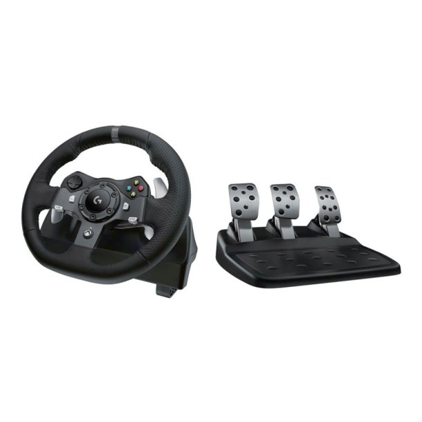 Logitech G920 Driving Force - Rat og pedalst - kabling - for Microsoft Xbox One og PC