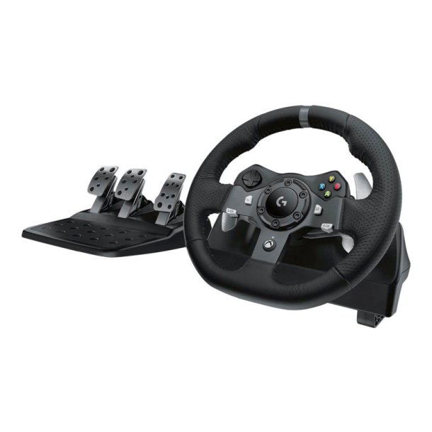 Logitech G920 Driving Force - Rat og pedalst - kabling - for Microsoft Xbox One og PC