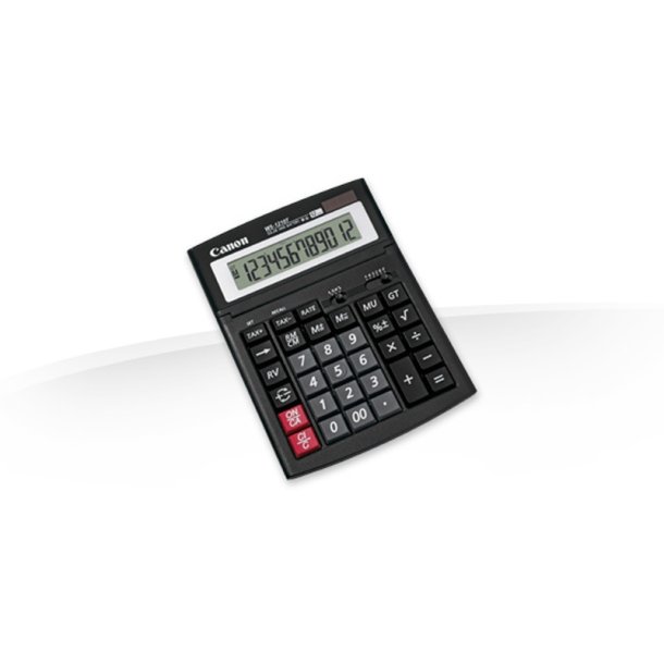 Canon Desktop Regnemaskine WS-1210T - Basis calculator - Batteri/Solar