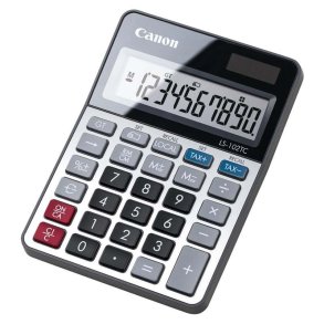 Canon Desktop Regnemaskine LS-102 TC - Basis calculator - Batteri/Solar