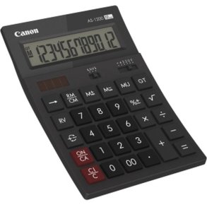 Canon Desktop Regnemaskine AS1200HB - Basis calculator - Batteri/Solar