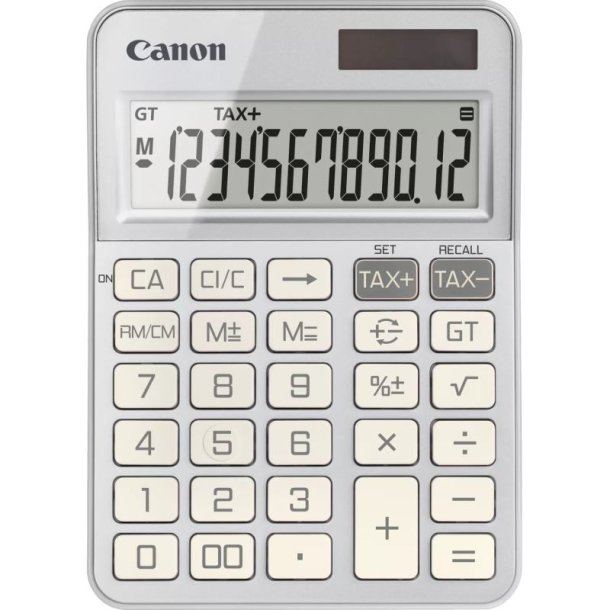 Canon Desktop Regnemaskine KS-125KB - Basis calculator - Batteri/Solar