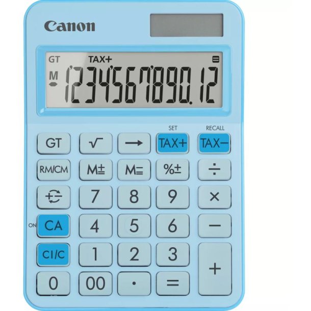 Canon Desktop Regnemaskine LS-125KB - Basis calculator - Batteri/Solar
