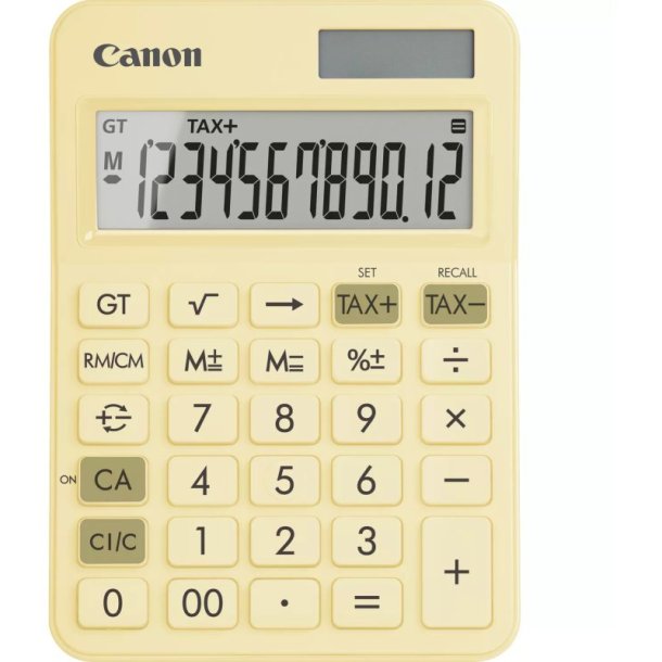 Canon Desktop Regnemaskine LS-125KB - Basis calculator - Batteri/Solar