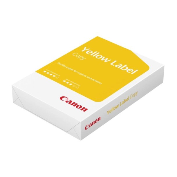 Canon Yellow Label papir A4 - 500 ark - Hvid