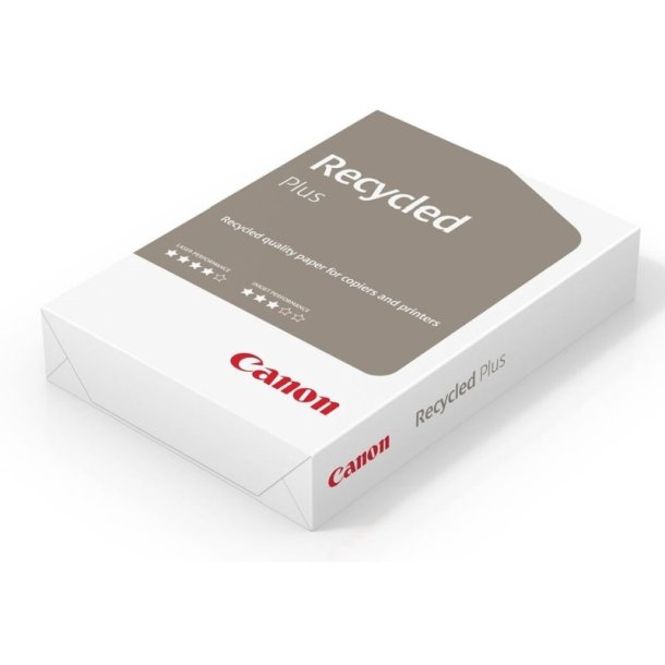 Canon Recycled Plus Paper papir A4 - 500 ark - Hvid